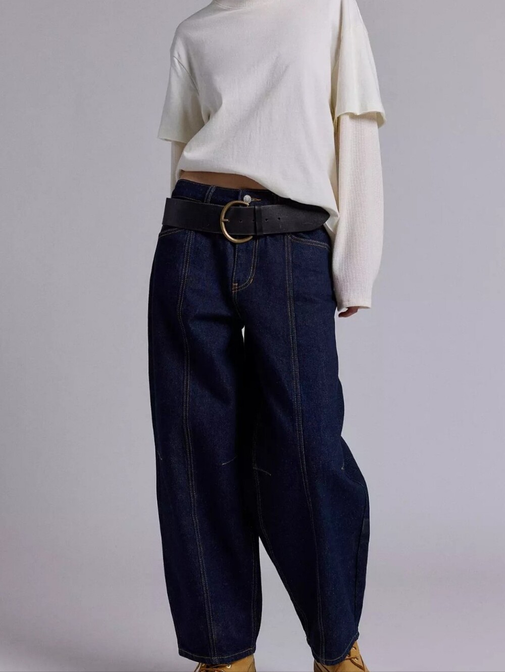 Guess Tapered Dark Blue Denim Jeans